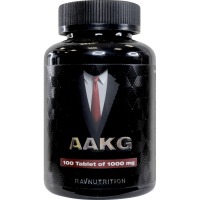 RAVNUTRITION AAKG Arginine 1000 mg (100таб)