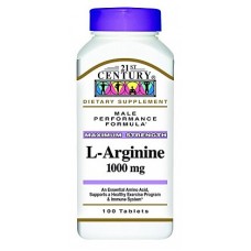 21st Century L-Arginine 1000mg (100таб)