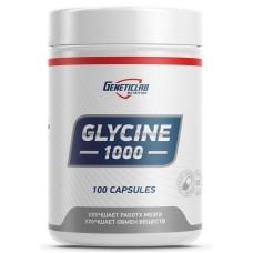 GeneticLab Nutrition - Glycine 1000 Capsules (100капс)