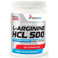 WESTPHARM L-Arginine HCL 500 90капс