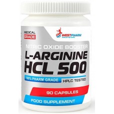 WESTPHARM L-Arginine HCL 500 90капс