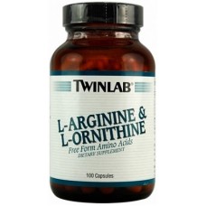 Twinlab L-Arginine & L-Ornithine (100капс)