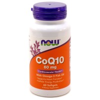 Коэнзим Q10 NOW CoQ10 60 mg 60капс