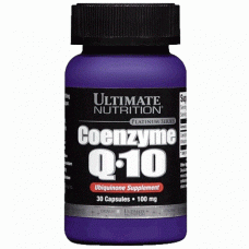 Ultimate Nutrition Coenzyme Q10 100% Premium 100mg (30капс)