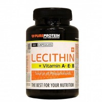 PureProtein Lecithin + Vitamin A*E*B 60капс