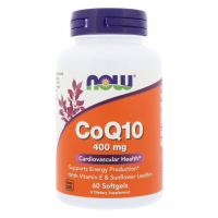 NOW - CoQ10 400 mg (60гел.капс)