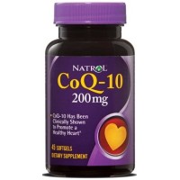 Natrol - CoQ-10 200 mg (45гел.капс)