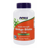 NOW - Ginkgo Biloba 120 mg (100капс)