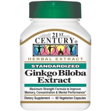 21st Century Ginkgo Biloba Extract (60капс)