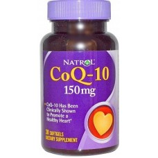 Natrol - CoQ-10 150 mg (30гел.капс)