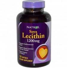 Natrol - Soya Lecithin 1200mg (120гел.капс)