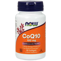 NOW - CoQ10 100 mg (50гел.капс)