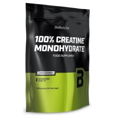 BioTech USA 100% Creatine Monohydrate 500гр пакет