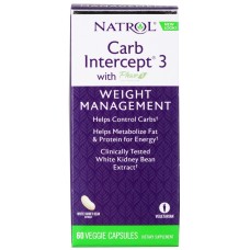 Natrol - Carb Intercept 3 with Phase 2 (60капс)