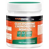 PureProtein Glucosamine Chondroitin MSM+Zn 100гр