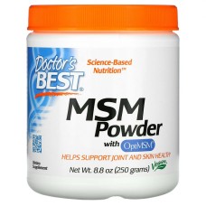 Doctor's Best MSM Powder with OptiMSM (250гр)