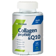 CyberMass Collagen peptide Q10 120капс