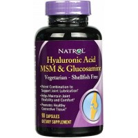 Natrol - Hyaluronic Acid MSM & Glucosamine (90капс)