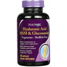 Natrol - Hyaluronic Acid MSM & Glucosamine (90капс)