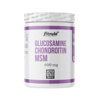 FitRule Glucosamine+Chondroitin+MSM 600mg (120капс)