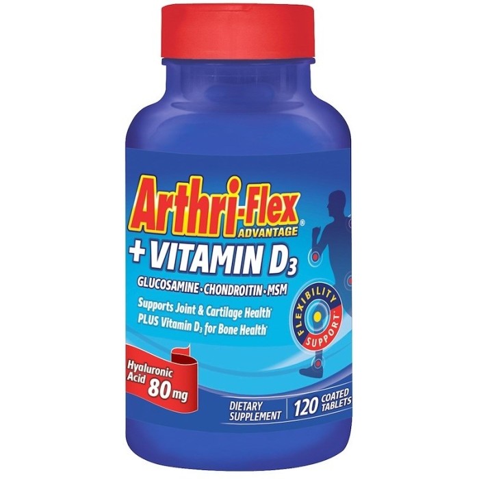 21st Century Arthri-Flex Advantage+Vitamin D3 (120таб)