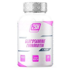 Хондропротектор 2SN Glucosamine + Chondroitin + MSM 600 mg 100капс