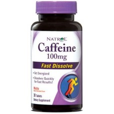 Natrol - Caffeine Fast Dissolve 100mg (30таб)