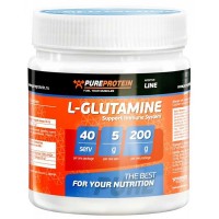 глютамин PureProtein - L-Glutamine 200г