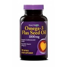 Natrol - Omega-3 Flax Seed Oil (90гел.капс)