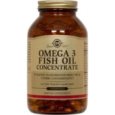 Solgar Omega 3 Fish Oil Concentrate (120капс)