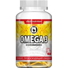 aTech Nutrition Omega 3 +vitamin Е (90гел.капс)