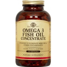 Solgar Omega 3 Fish Oil Concentrate (240капс)