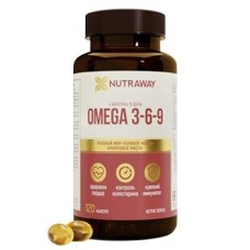 Омега 3-6-9 Nutraway Omega 3-6-9 700mg 120капс