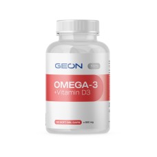 GEON Omega-3 + Vitamin D3 (120капс)