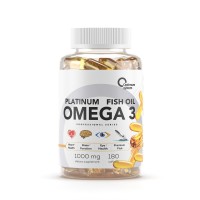 Омега-3 Optimum System Platinum Omega 3 180гел.капс