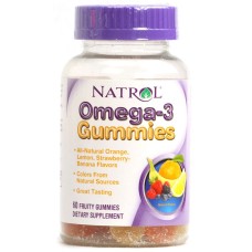 Natrol - Omega 3 Gummies (60жев.таб)