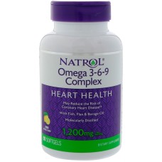 Natrol - Omega 3-6-9 Complex (90гел.капс)