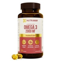 Омега-3 Nutraway Omega 3 2000mg 120капс