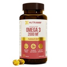 Омега-3 Nutraway Omega 3 2000mg 120капс