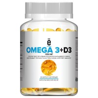 ё|батон Omega 3 + Vitamin D3 (60капс)