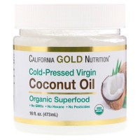 California Gold Nutrition Organic Virgin Coconut Oil (473мл)