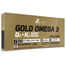 Olimp Gold Omega 3 D3+K2 Sport Edition (60капс)