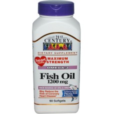 21st Century Fish Oil 1200mg (90капс)