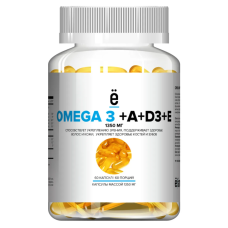 ё|батон Omega 3 + Vitamin A+D3+E (60капс)