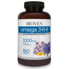 Biovea Omega 3-6-9 1000 mg (180гел.капс)