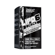 Nutrex Lipo-6 Black Stim-Free Ultra Concentrate (60капс)