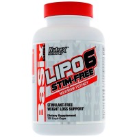 Nutrex Lipo 6 Stim-free (120капс)