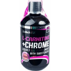 карнитин BioTech USA L-carnitine + Chrome 500 мл