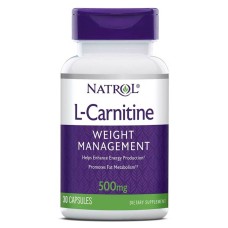 Natrol - L-Carnitine 500mg (30капс)