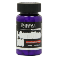 Ultimate Nutrition L-Carnitine 300mg (60таб)